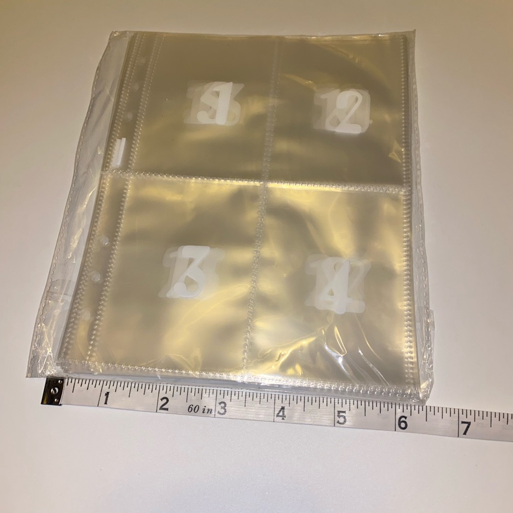 Clear Plastic Sleeves for saving money